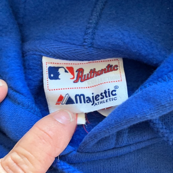 2004 Los Angeles Dodgers MLB Playoffs Hoodie Sweatshirt Size M - Picture 3 of 6